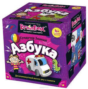 BrainBox Обучающая игра Азбука