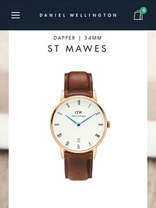 Часы DANIEL WELLINGTON Dapper St Mawes