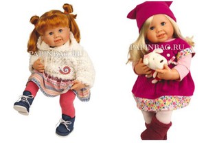 Очаровательная девочка Klara Schildkroet-Puppen в разных образах