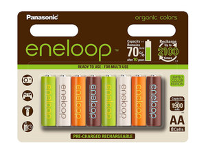 eneloop organic colors (AA)