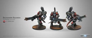 Infinity Wargame: SZALAMANDRA SQUADRON