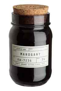 mahogany CANDLES H&M