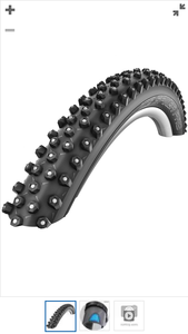 Покрышка Schwalbe Ice Spiker Pro зимняя, 26"