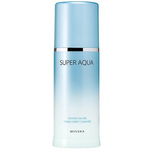 Очищающая кислородная пенка для лица Super Aqua Oxygen Micro Visible Deep Cleanser