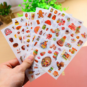 6Pcs/PackvDelicious Food Stickers