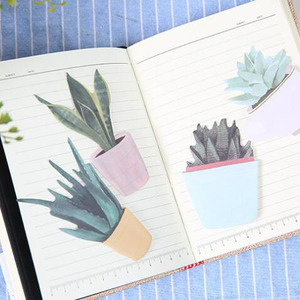 Cultured Succulent Plants Memo pad