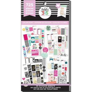 Create 365 Happy Planner Sticker Value Pack- Classic Color Way.
