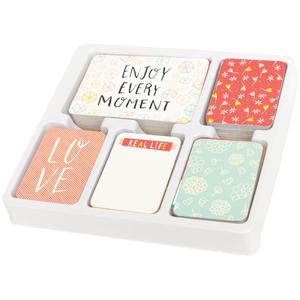 EXPLORE edition DOODLE KIT- комплект карточек для Project Life 616шт