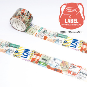 Travel the world washi tape