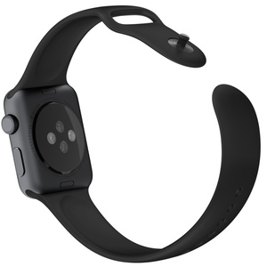 Чёрный ремешок для Apple Watch 38 mm