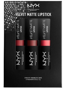 Подарочный набор помад для губ. VELVET MATTE LIPSTICK - SET 01, NYX PROFESSIONAL MAKEUP