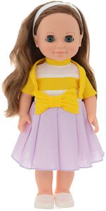 Весна Кукла озвученная Анна цвет наряда желтый сиреневый 42см