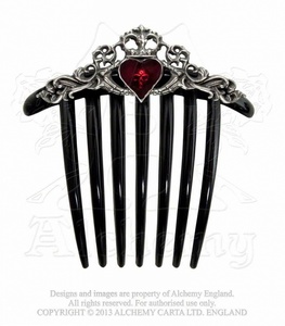 Гребень Alchemy Gothic (Алхимия Готик) HC3 Claddagh