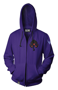 OVERWATCH ULTIMATE WIDOWMAKER ZIP-UP HOODIE.