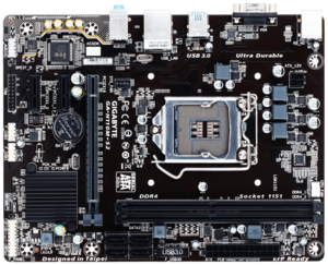 GIGABYTE GA-H110M-S2 DDR3 Micro ATX  22,6 x 17