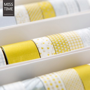 6+2 Gold Silver washi tape set