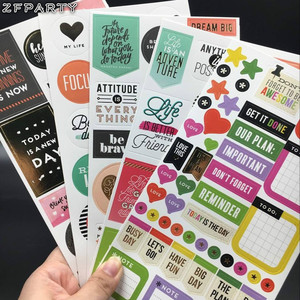 Life Dream Self- adhesive Paper Sticker