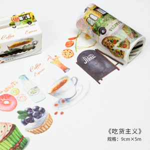 90mm Food Washi Tape