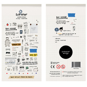 Travel Note Adhesive Stickers