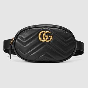 GG Marmont matelassé leather belt bag