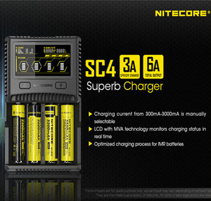 Зарядное устройство для акб AA/AAA - Nitecore SC4 / Nitecore D4