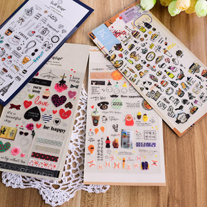 Cartoon Decorative  Diary Sticker
