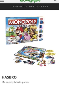 Monopoly Mario gamer