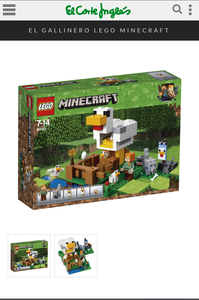 El gallinero Lego Minecraft