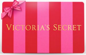 Подарочная карта Victoria's Secret