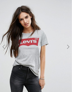 Футболка с логотипом Levis Perfect