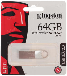 Флешка Kingston DataTraveler 64ГБ