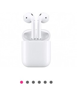 Беспроводные наушники Apple AirPods с зарядным чехлом