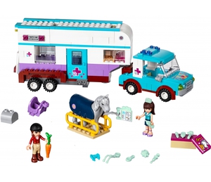 Lego Friends Ветеринарная машина для лошадок 41125