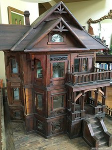Кукольный домик в викторианском стиле 1:12