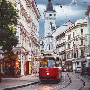 Покататься на трамвайчике в Вене
