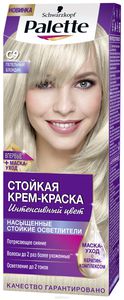 Palette Стойкая крем-краска C9 Пепельный блондин, 2 упаковки