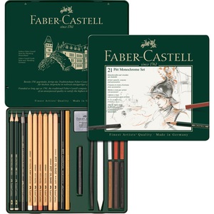 Faber Castell, набор 21 предмет в жестяной коробке (арт. 112976)