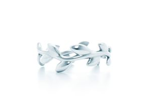 Tiffany Olive Leaf Band Ring