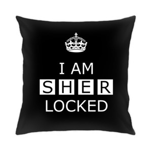 Подушка  I am sherlocked