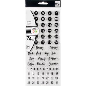 Happy Planner Clear Stamps -Dates