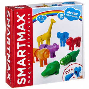 "Мой первый Сафари-зоопарк" Магнитный конструктор SmartMax , 18 деталей