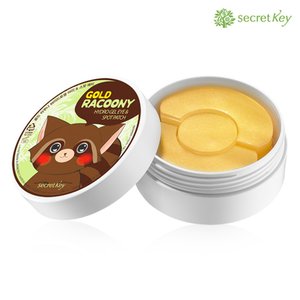 Gold Racoony Hydrogel eye spot patch