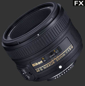 Nikon 50mm f/1.8G AF-S Nikkor