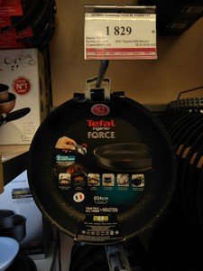 Сковорода Tefal Ingenio Force, 24 см (с плоской крышкой Ingenio)