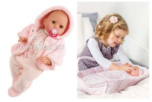 Кукла-ребенок Малыш Эми с соской и памперсом