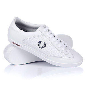 Белые кроссовки Fred Perry