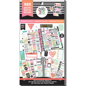 Create 365 Happy Planner Sticker Value Pack- Productivity