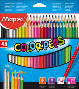 Набор карандашей цветных "Color Peps" (48 цветов)