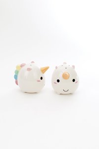 ELODIE UNICORN SALT & PEPPER SHAKER