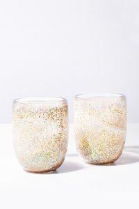 GLITTER BOMB WINE GLASS SET